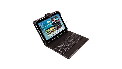 Funda con soporte SilverHT + teclado universal para tablet 9-10,1''