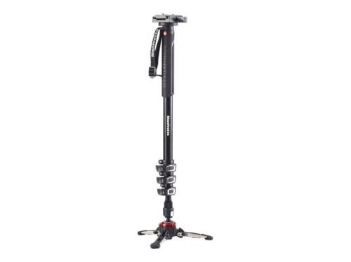 Manfrotto - Monópode video XPRO + Con plataforma/zapata 577. Base fluida