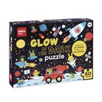 Puzzle Apli Glow in the Dark Espacio 60 piezas