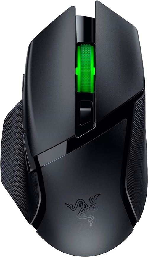 Ratón gaming inalámbrico ergonómico Razer Basilisk V3 X Hyperspeed Negro