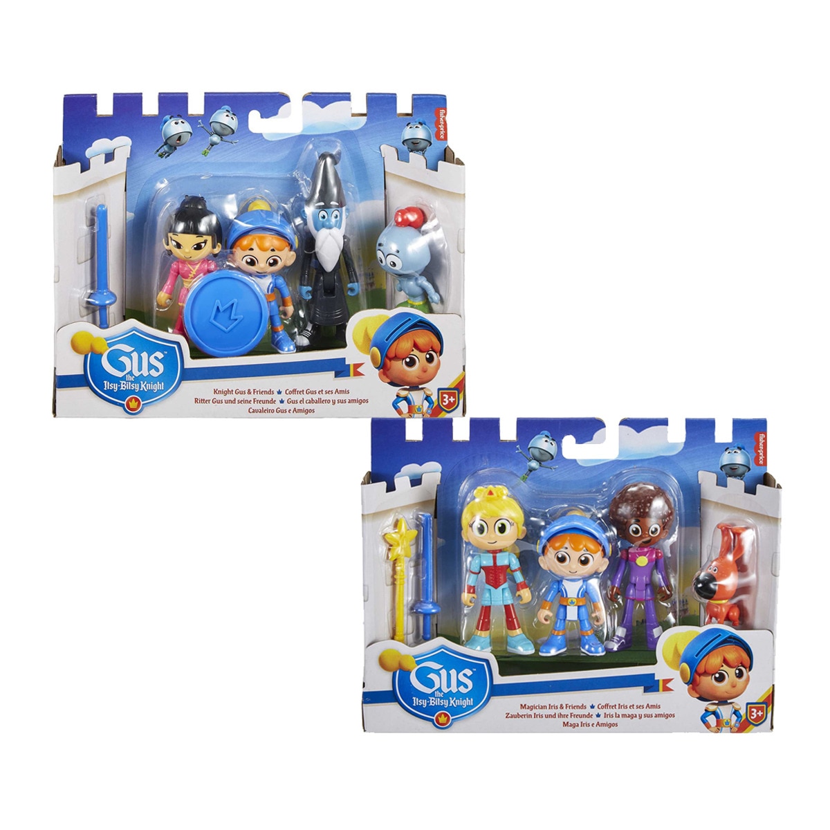 Fisher-Price - Gus El Pequeño Caballero Pack De Figuras Surtido Con Accesorios