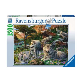 Puzzle 1500 P - Lobos En Primavera