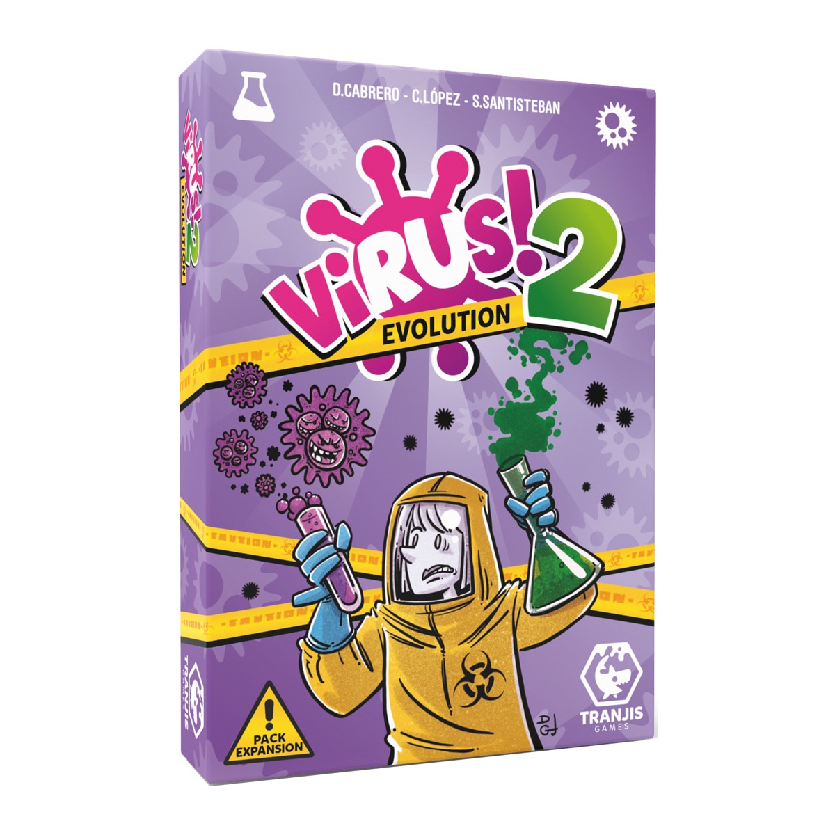 Tranjis Games - Juego De Cartas Virus! 2: Evolution