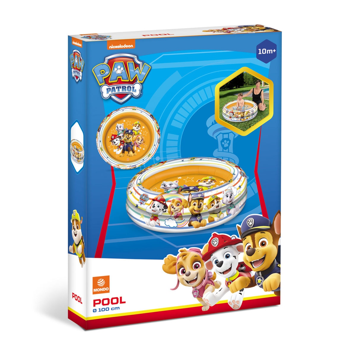 Mondo - Piscina 2 Anillos Paw Patrol
