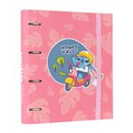 Carpeta premium de 4 anillas Erik Disney Stitch