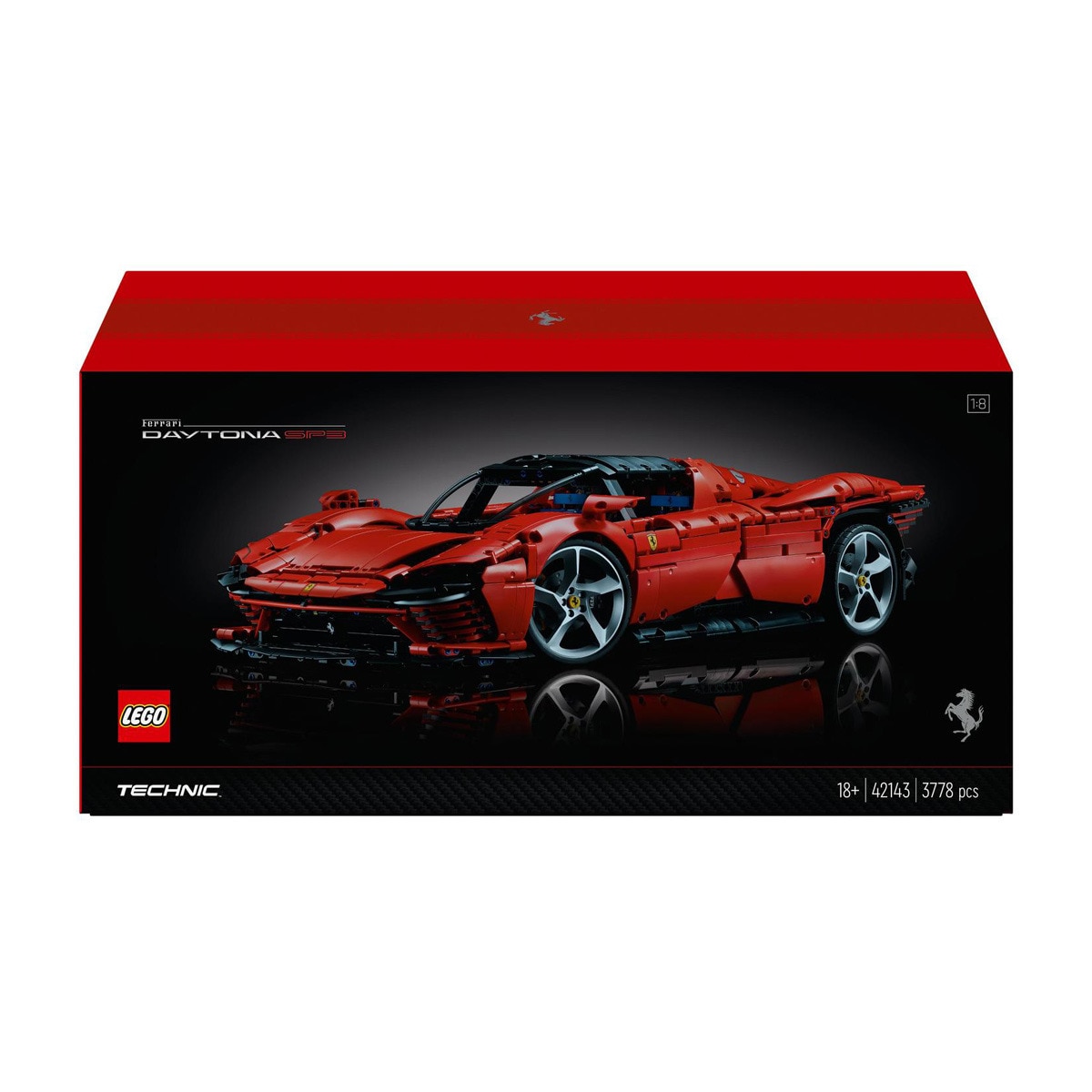 LEGO - Modelo De Coche Para Construir Ferrari Daytona SP3 Escala 1:8 Technic