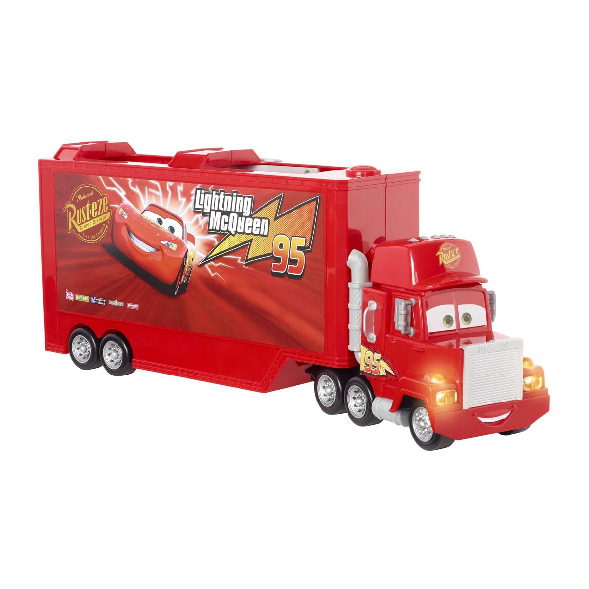 Mattel - Camión De Mack Track Talkers Con Sonidos Cars Disney