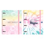 Carpebloc A4 Europeanbinder Tie Dye Oxftie con recambio pastel