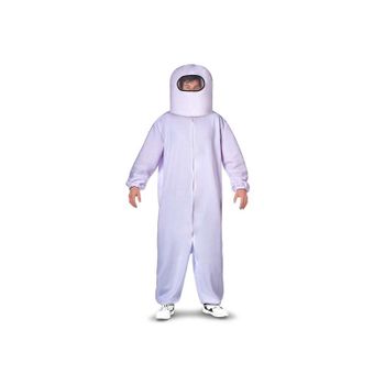 My Other Me Desconocido Disfraz De Among Us Para Adulto Impostor Varias Tallas Y Colores (blanco, Xxl) (viving Costumes)