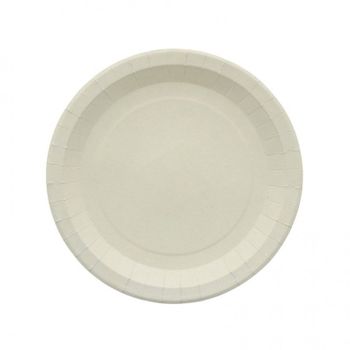 Platos De Cartón Cartulina 100% Compostable (22ø) 350 Unidades