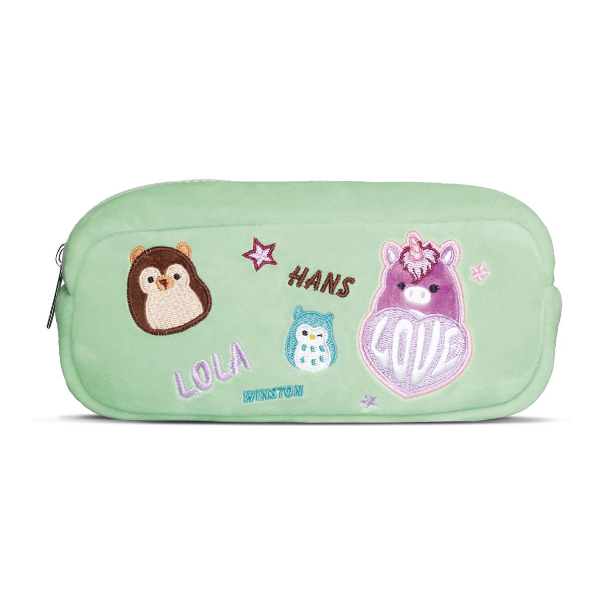 Squishmallows - Bolsito de Maquillaje de felpa Personajes Squishmallows.