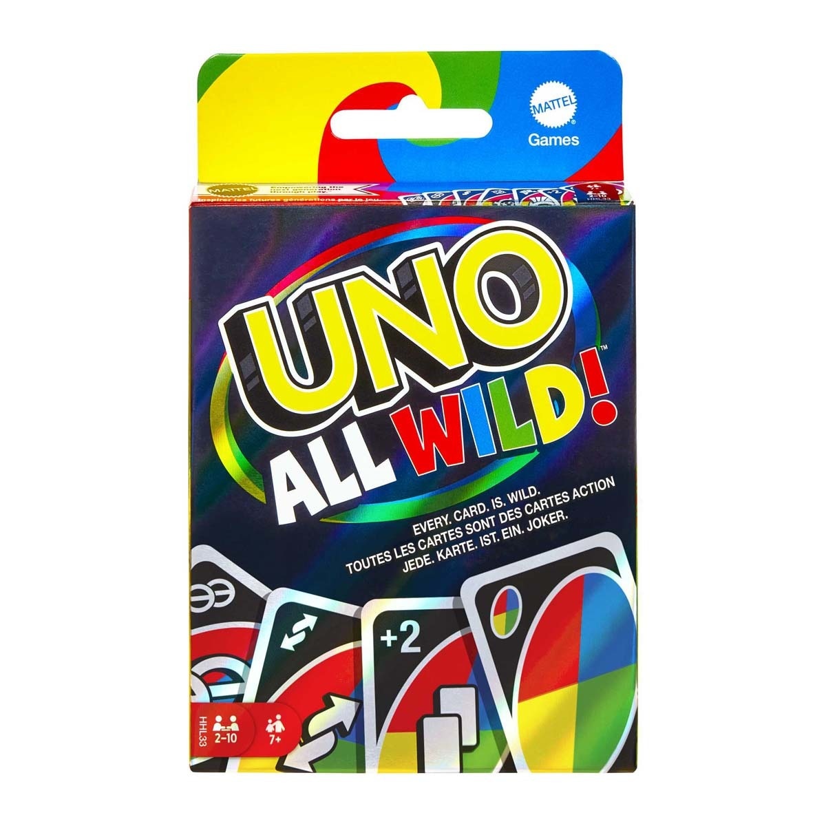 Uno - Juego De Cartas All Wild! Mattel Games