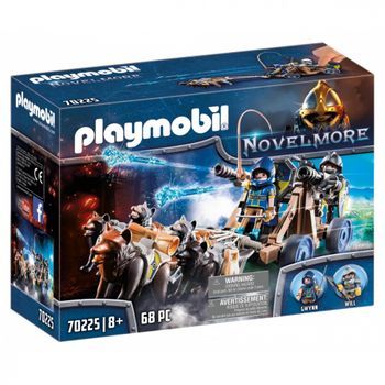 70225 Playmobil Novelmore Caballeros Con Cañones Y Lobos