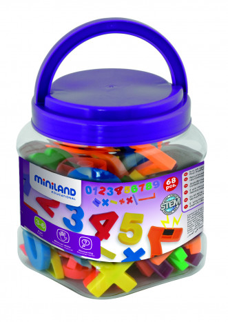 Formas magnéticas Jumbo Números
