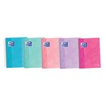 Libreta Oxford A5 Europeanbook 4 Touch Pastel hojas microperforadas colores variados