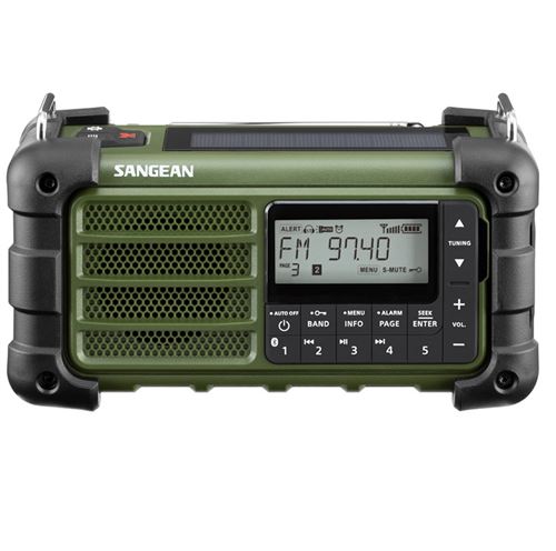 Radio de emergencia Sangean MMR-99 Green Forest