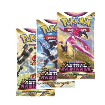 Set De Cartas Coleccionables Espada Y Escudo Del Resplandor Astral De Evoli