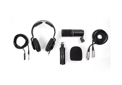 Kit Podcast de accesorios ZDM-1PMP, Micro, Cable, Auriculares y Trípode