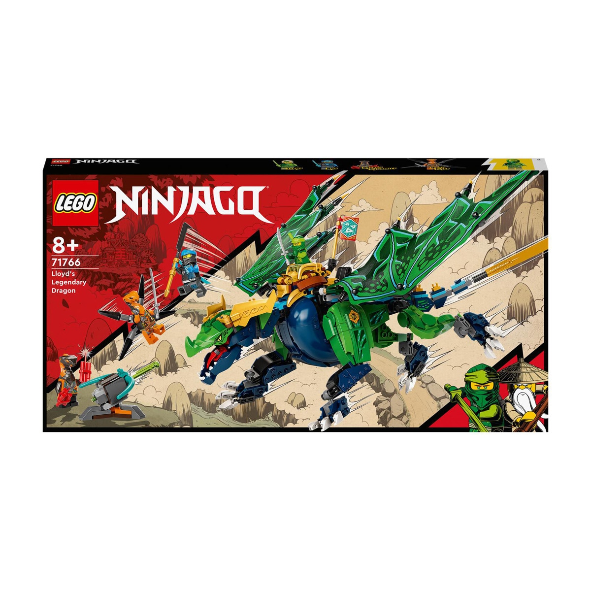 LEGO - Animal De Para Construir Dragón Legendario De Lloyd NINJAGO
