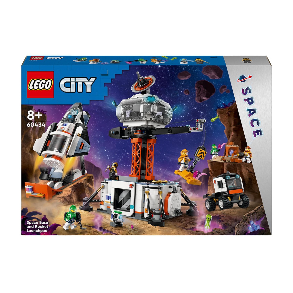 LEGO - de construcción Base Espacial y Plataforma de Lanzamiento LEGO City Space.