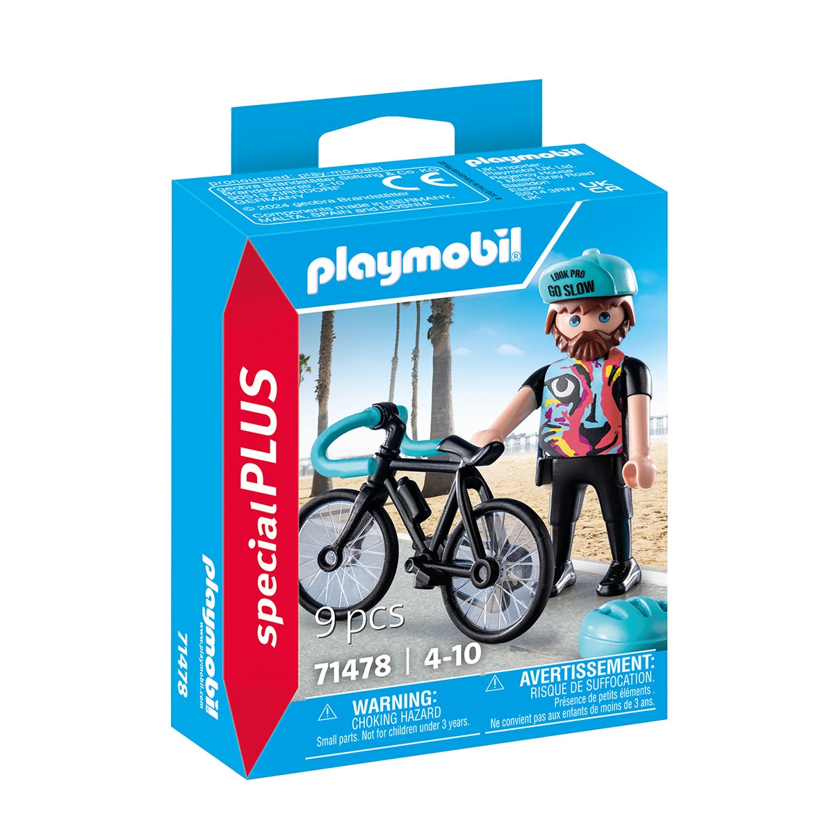 Playmobil - Ciclista de carretera Paul.