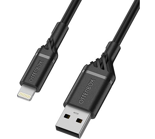 Cable Otterbox Lightning a USB-A Negro 1 m