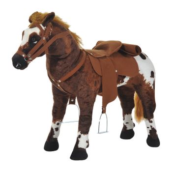 Caballo De Marrón Homcom