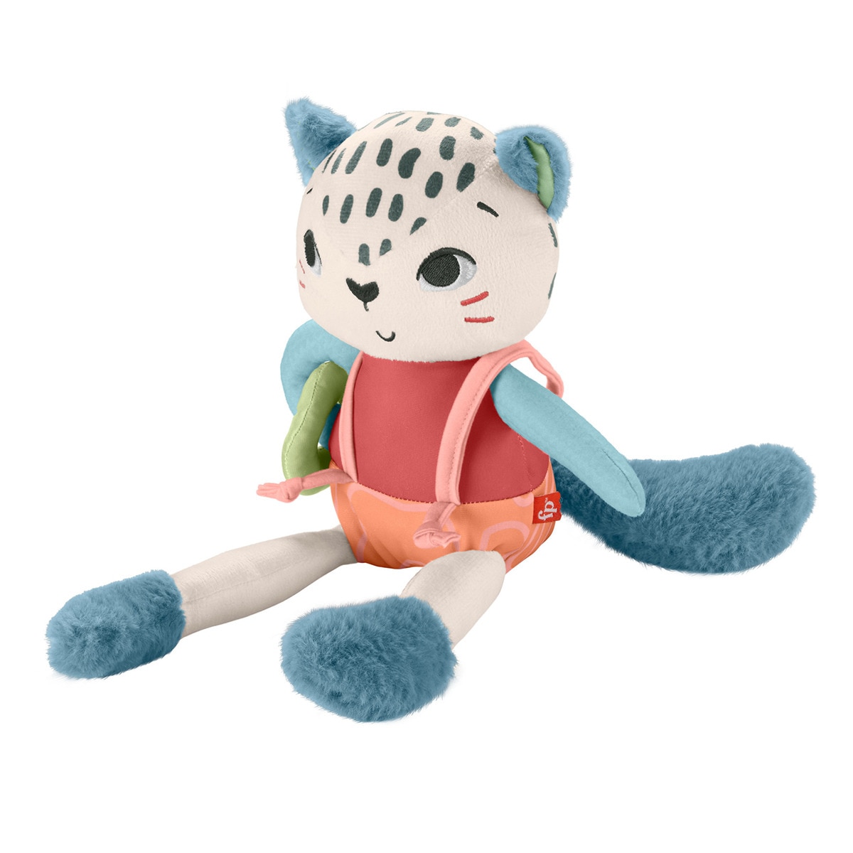 Fisher-Price - Peluche leopardo de las nieves SustainaPals Fisher-Price.