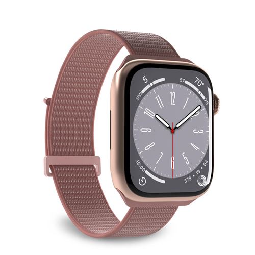 Correa deportiva Puro Nylon Rosa para Apple Watch 38/40 mm