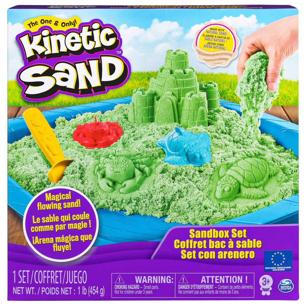 Kinetic Sand - Sandbox Verde