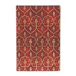 Libreta Flexi Paperblanks Mini rayas Mini rayas Terciopelo Rojo