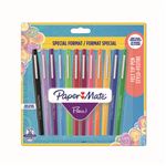 Pack 12 Rotuladores Paper Mate Flair Retro punta de fibra 0,7mm varios colores