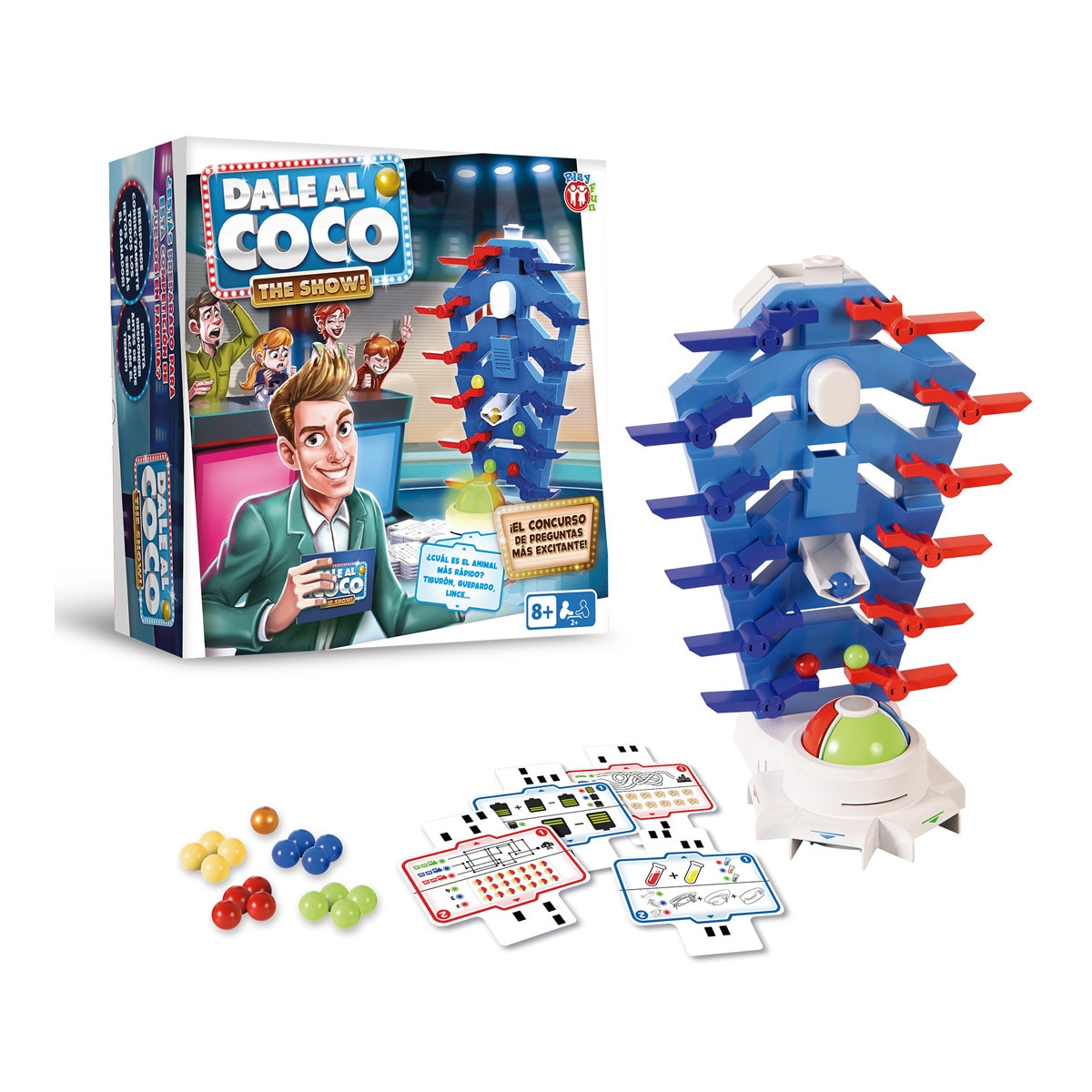 Play Fun - Juego De Mesa De Aprendizaje Concurso Dale Al Coco, The Show