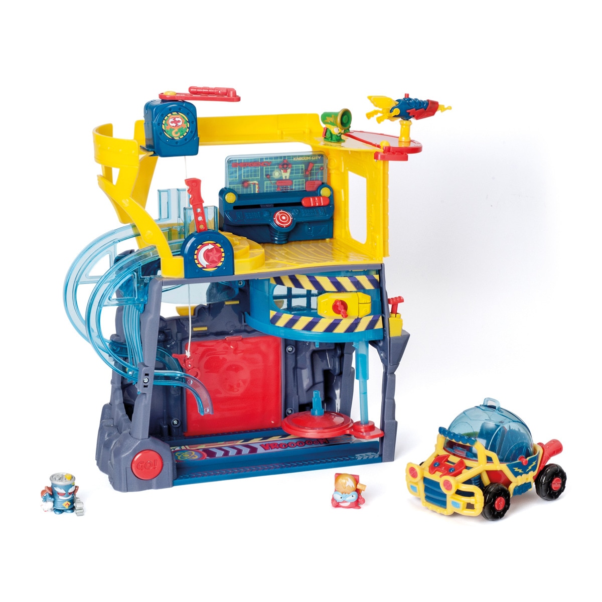 Superthings - Playset Cuartel General De Los Heroes Headquarters Rivals Of Kaboom