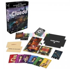 Hasbro Gaming - Juego De Mesa Cluedo Escape