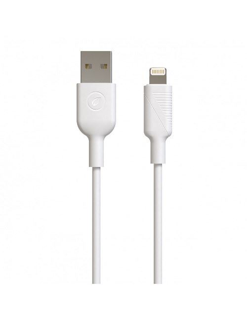 Cable Muvit for change USB a Lightning Blanco 3 m