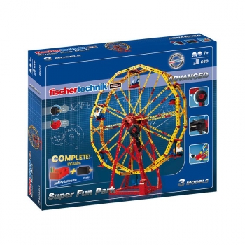 Fischer Technik - Universal Starter Kit Construcción 15 Modelos 255 Piezas STEAM