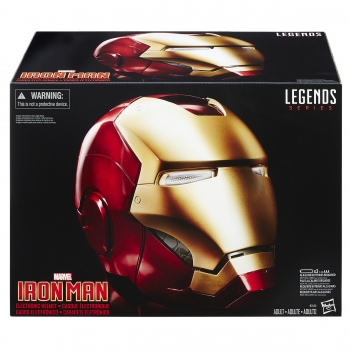 Marvel - Marvel Legends Casco Electrónico Iron Man a partir de 18 años
