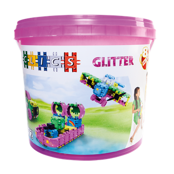 Cubo Glitter (purpurina) - 8 Modelos En 1