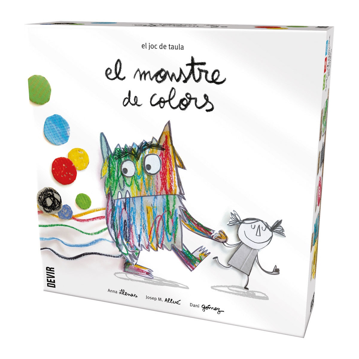 Devir - Juego De Mesa Monstre De Colors