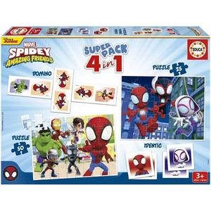 EDUCA - Puzzles Superpack Spidey & His Amazing Friends