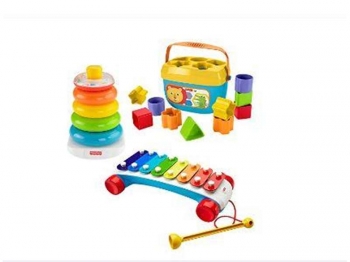 Fisher-Price - Set De Regalo Trío De Clásicos Bebé