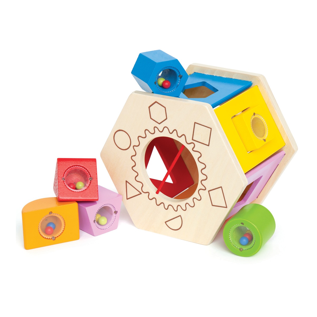 Hape - Clasificador De Formas De Madera