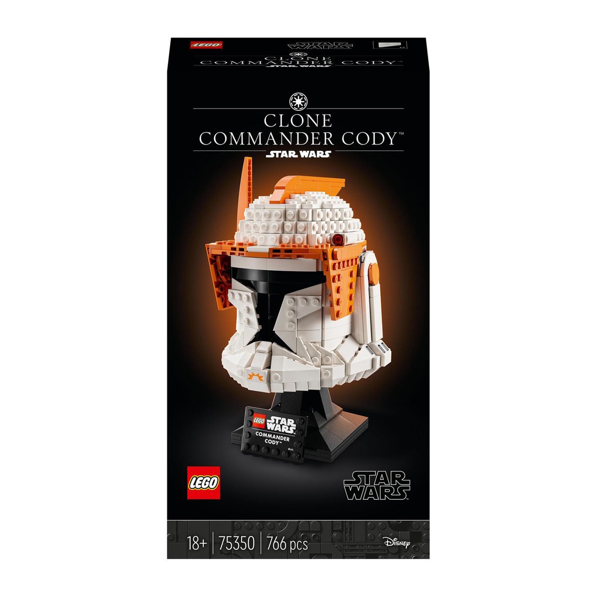 LEGO - Modelo De Construcción Casco Del Comandante Clon Cody Decoración Star Wars