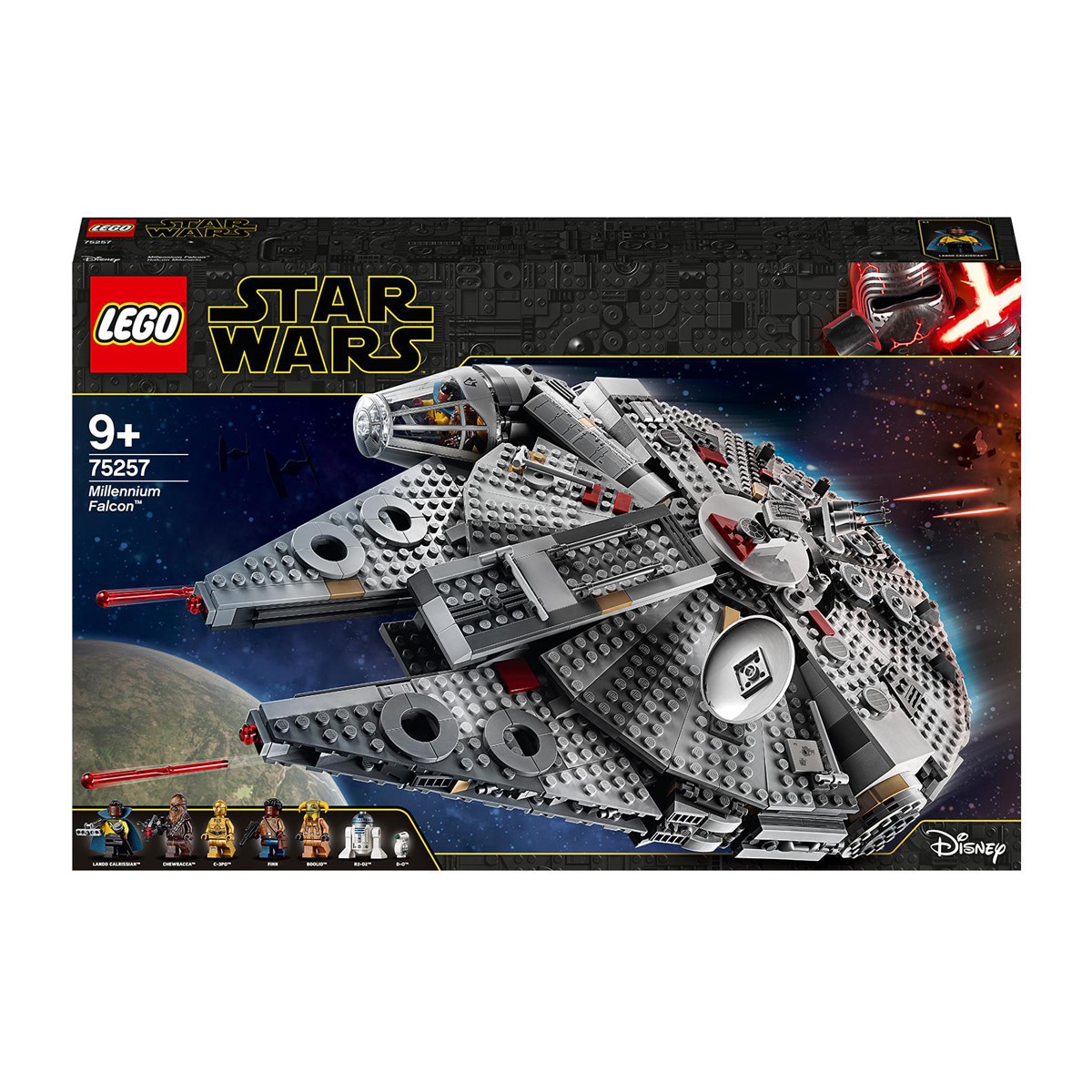 LEGO - Nave De Para Construir Halcón Milenario Y Mini Figuras Star Wars