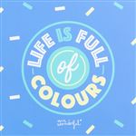 Mr Wonderful Estuche lápices de colores Life is full of colours