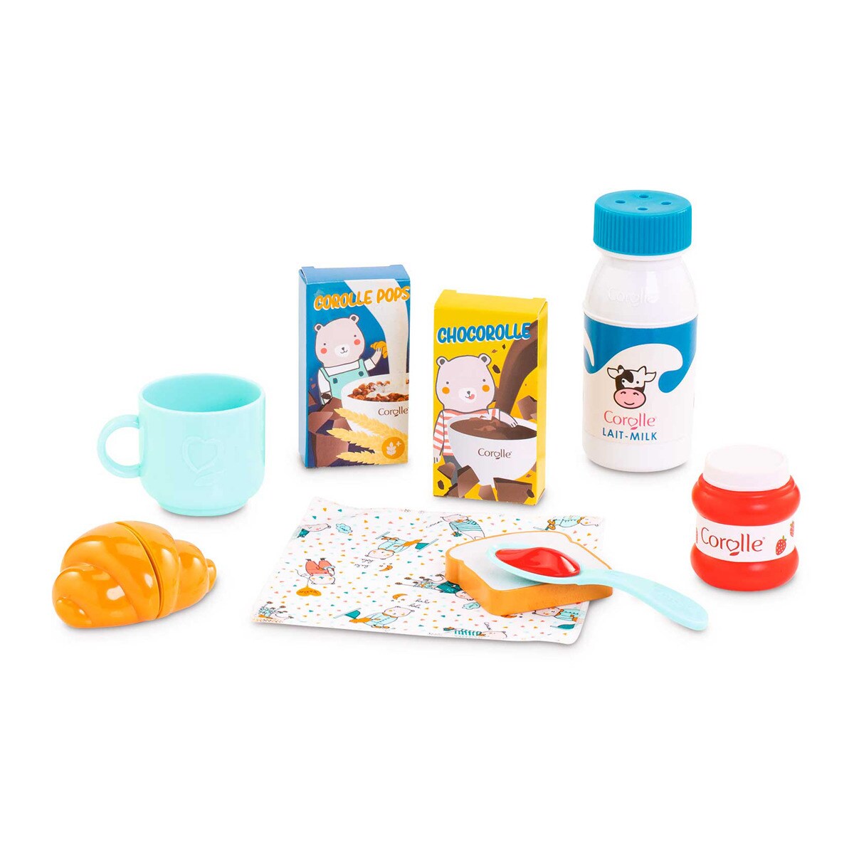 Corolle - Accesorios Bebé Set Desayuno 36-42cm