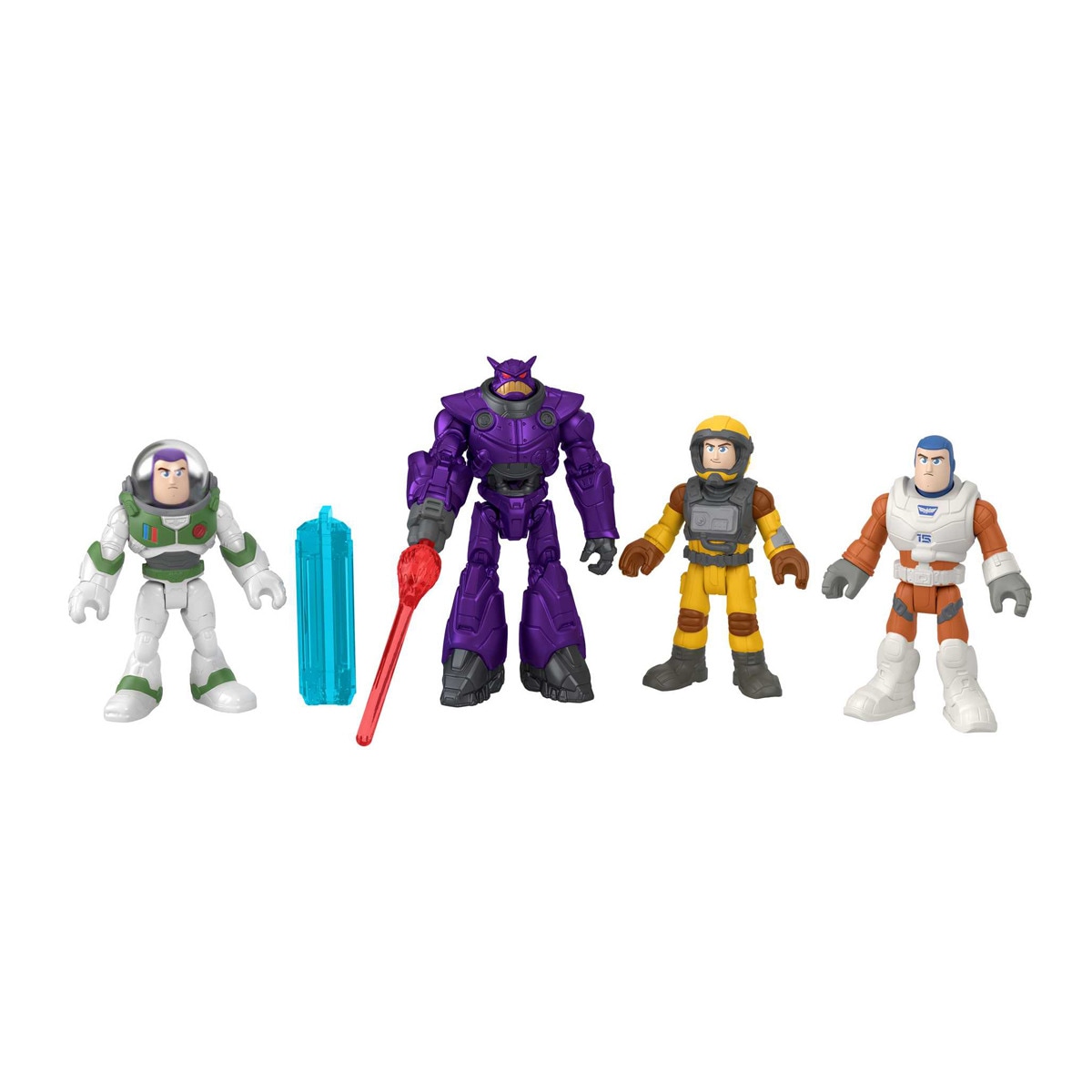 Imaginext - Figuras De  Multipack Buzz Viajero Del Tiempo Lightyear Mattel