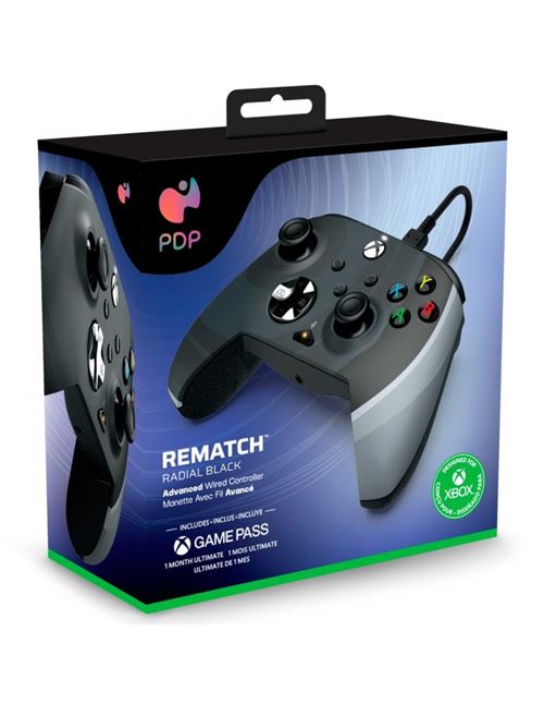 Mando PDP Rematch Radial Negro Xbox Series X