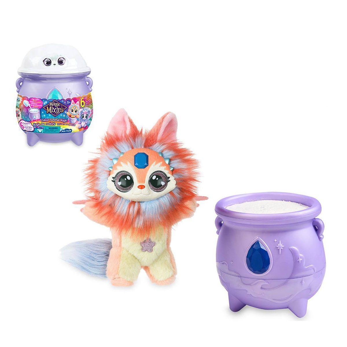 My Magic Mixie - Peluche Sorpresa Magicolor Surprise Con Caldero Magic Mixies